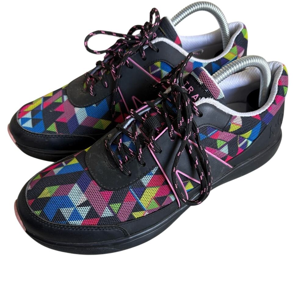 Alegria Women's TRAQ Qarma Right Angle Multi Patterned Shoes Size 11.5